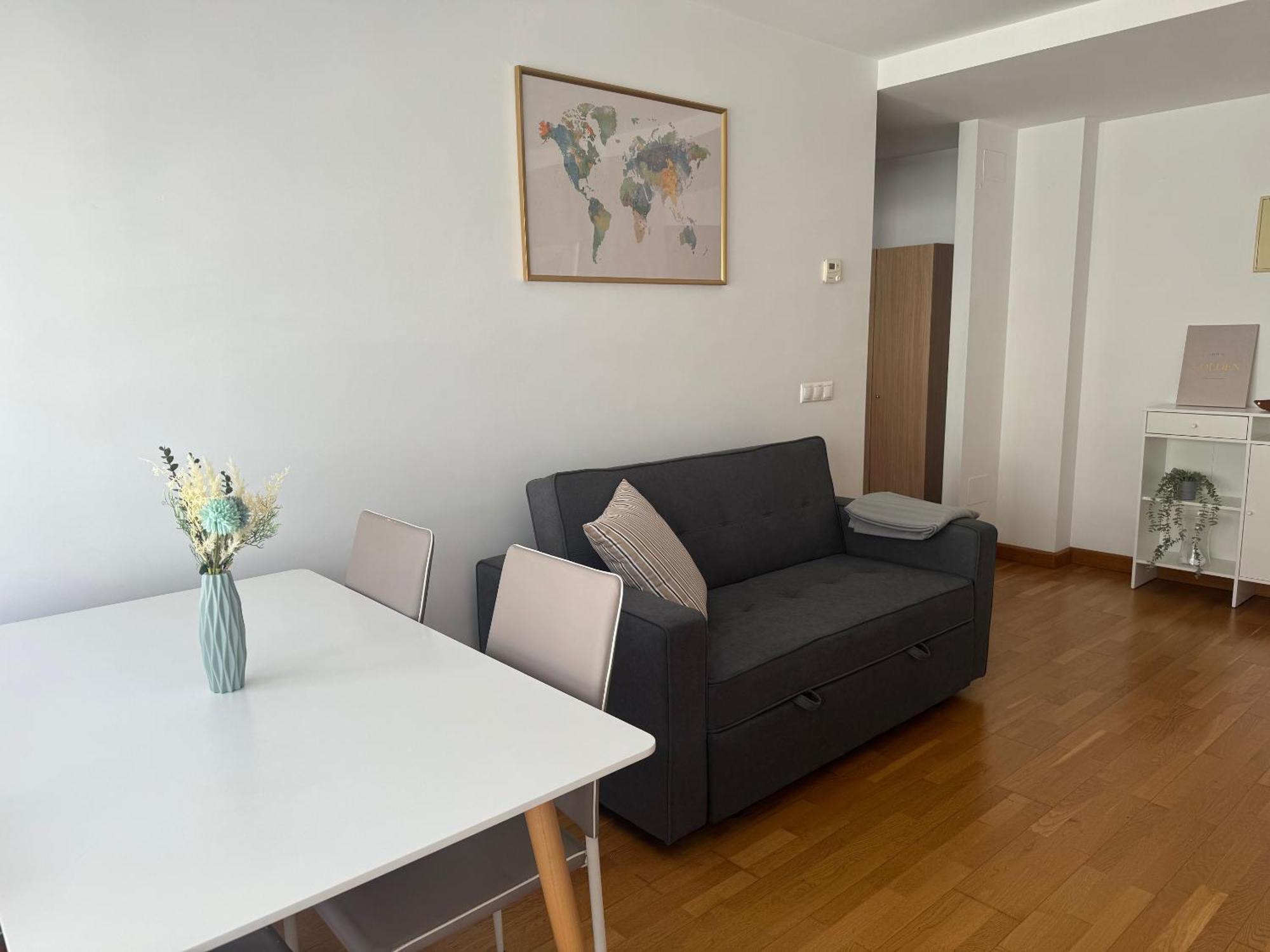 Apartamento En Gijon Con Garaje Y Wifi Eksteriør bilde