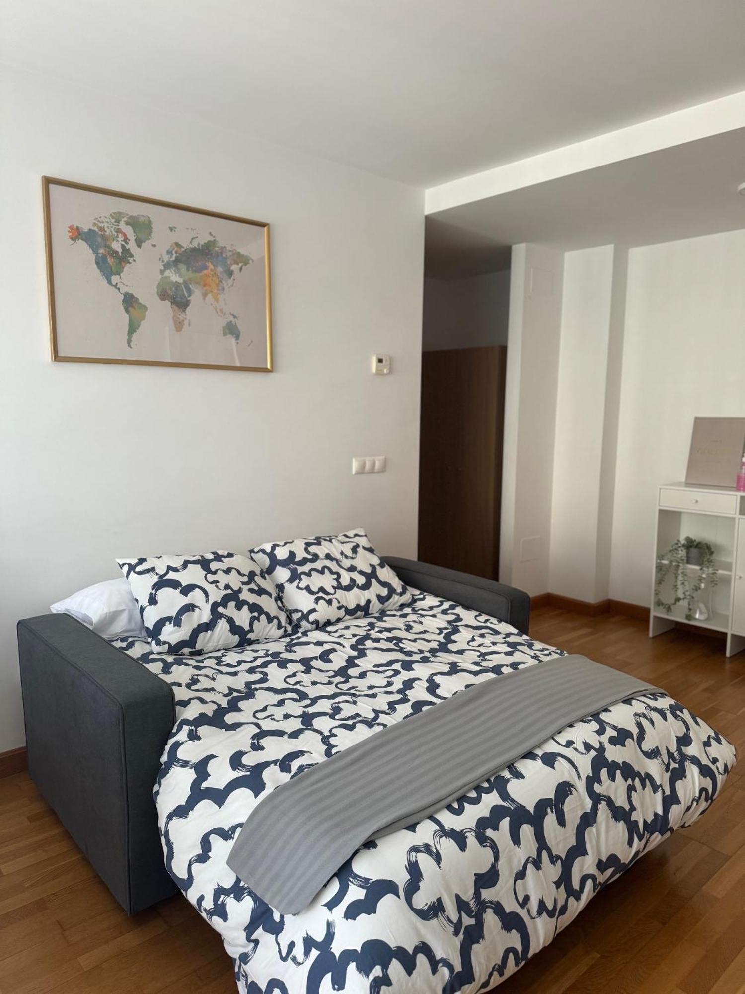 Apartamento En Gijon Con Garaje Y Wifi Eksteriør bilde
